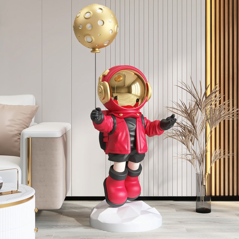 110cm Large Size Statue Astronaut - Modern Art - Various Finishes