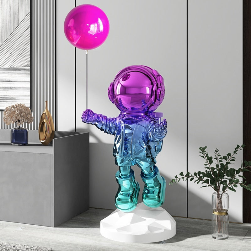 110cm Large Size Statue Astronaut - Modern Art - Various Finishes