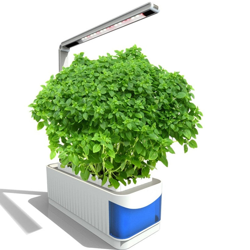Indoor Herb ;) Vegetable Flower Growing Kit with Growth Light