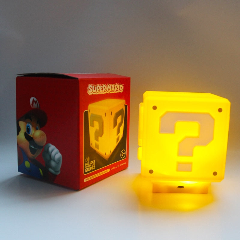 Super Mario LED Question Mark Power Up Box Light