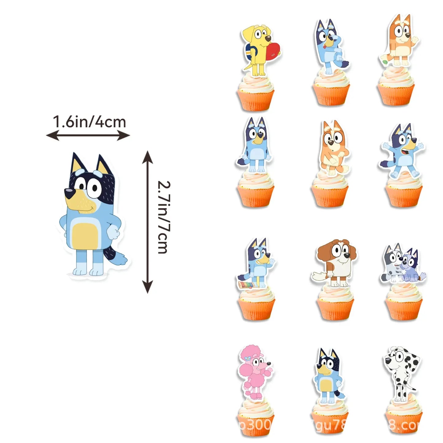 Bluey Party Supplies - Plates, Cups,Balloons & More