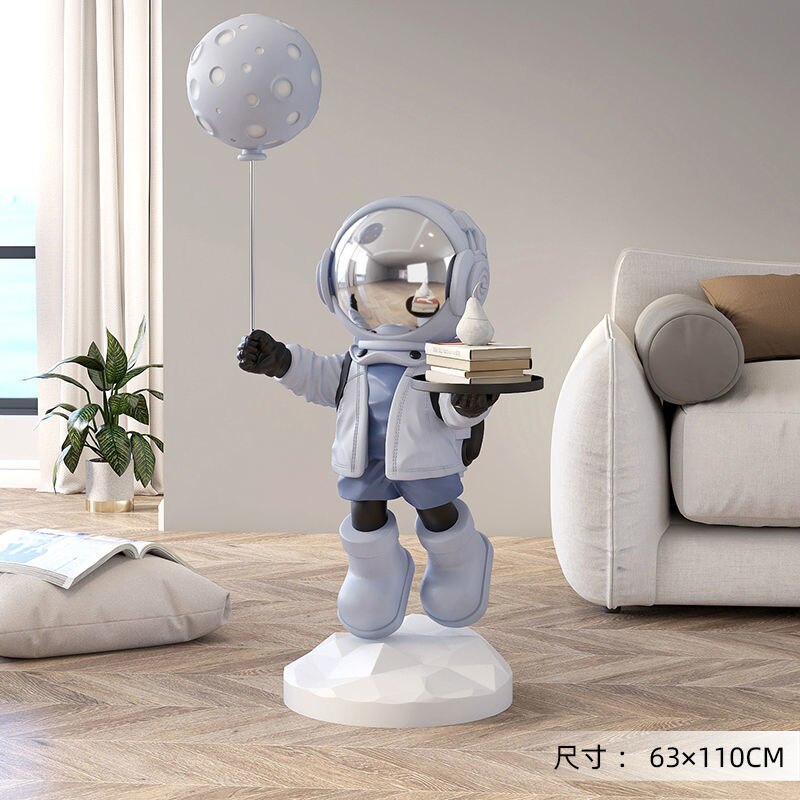 110cm Large Size Statue Astronaut - Modern Art - Various Finishes