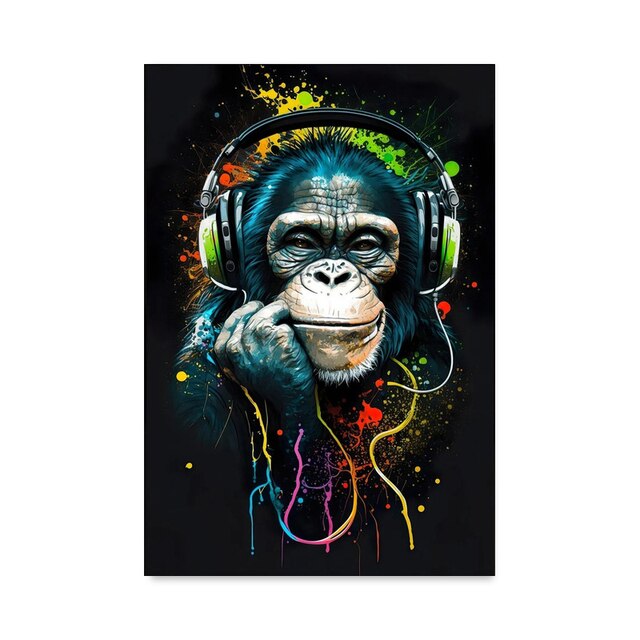 Splat Gaming Wall Art - Various Designs & Sizes