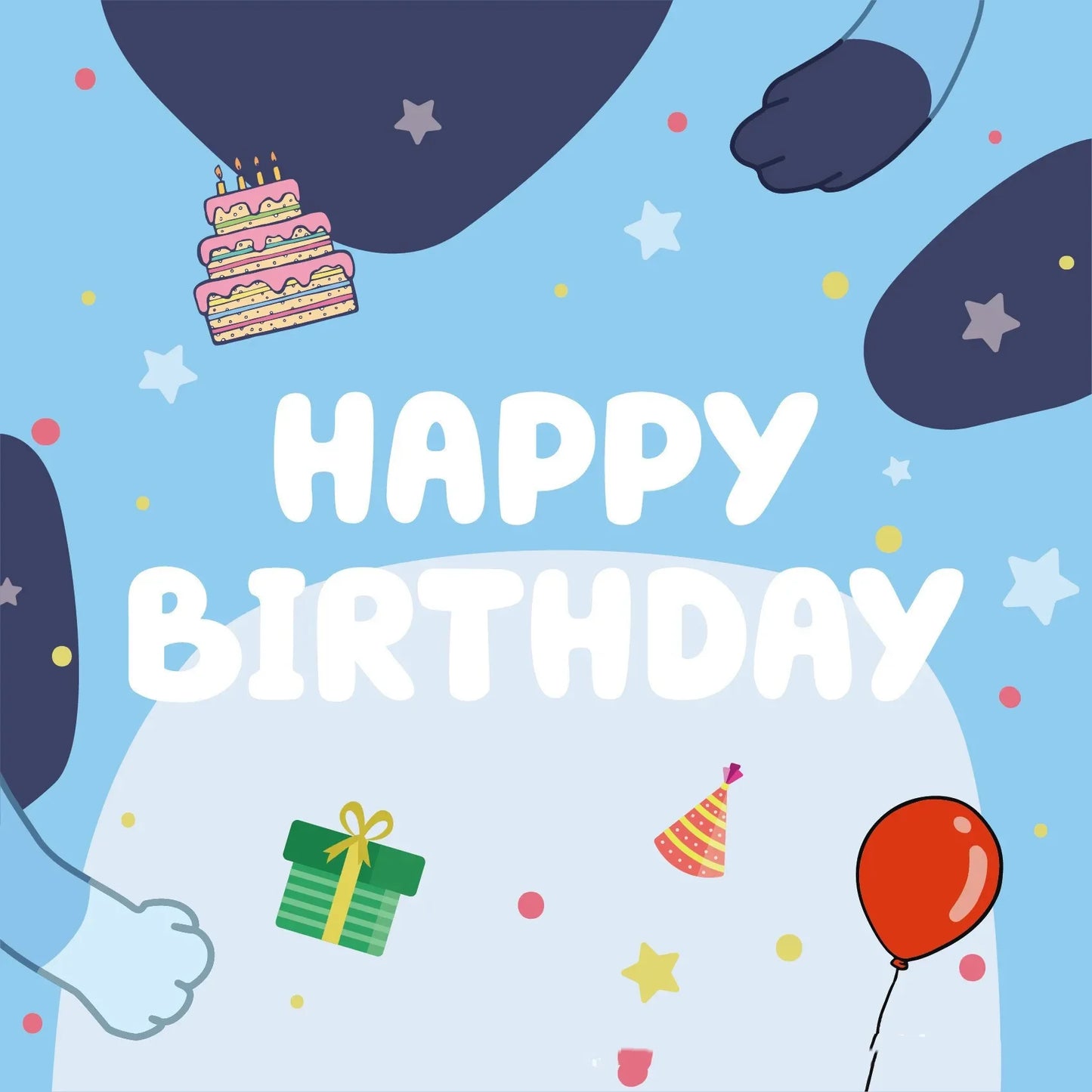 Bluey Party Supplies - Plates, Cups,Balloons & More
