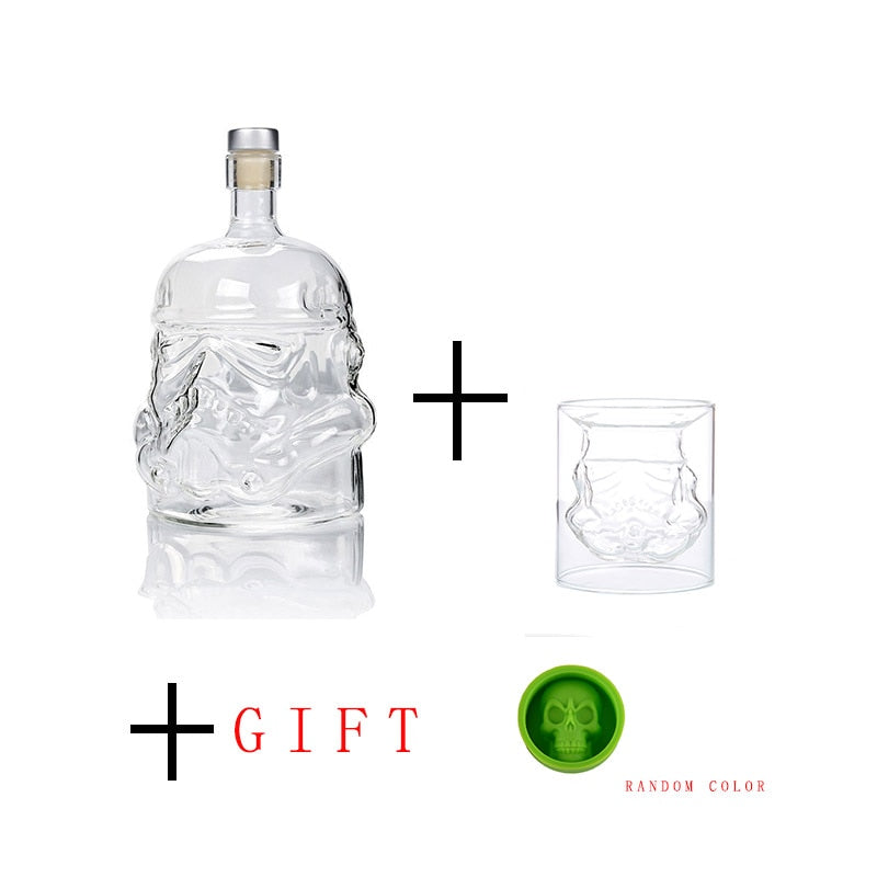 Star Wars Stormtrooper Whiskey Decanter & Glasses - Choose Options