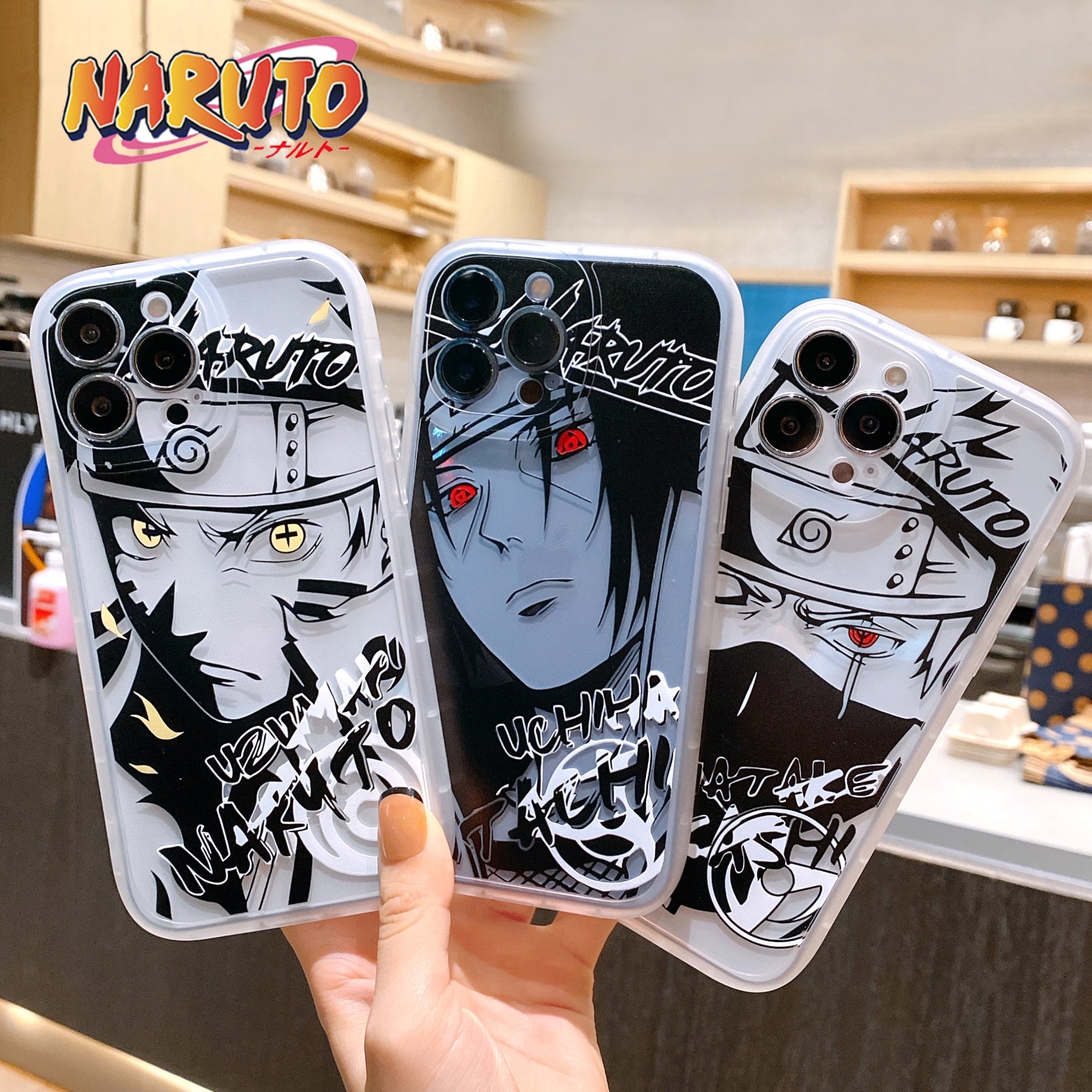 Naruto Anime Silicone Phone Case for iPhone Various Designs and