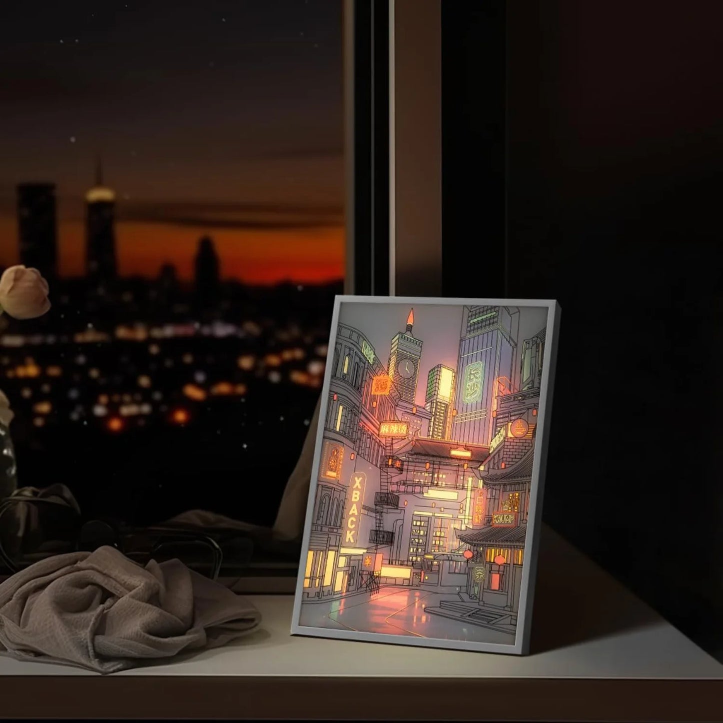 LED City View Light Picture Box - Various Designs