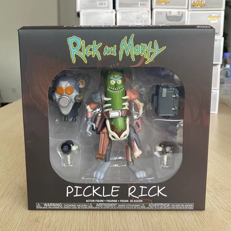 Rick and Morty Pickle Rick! Action Figure Toy