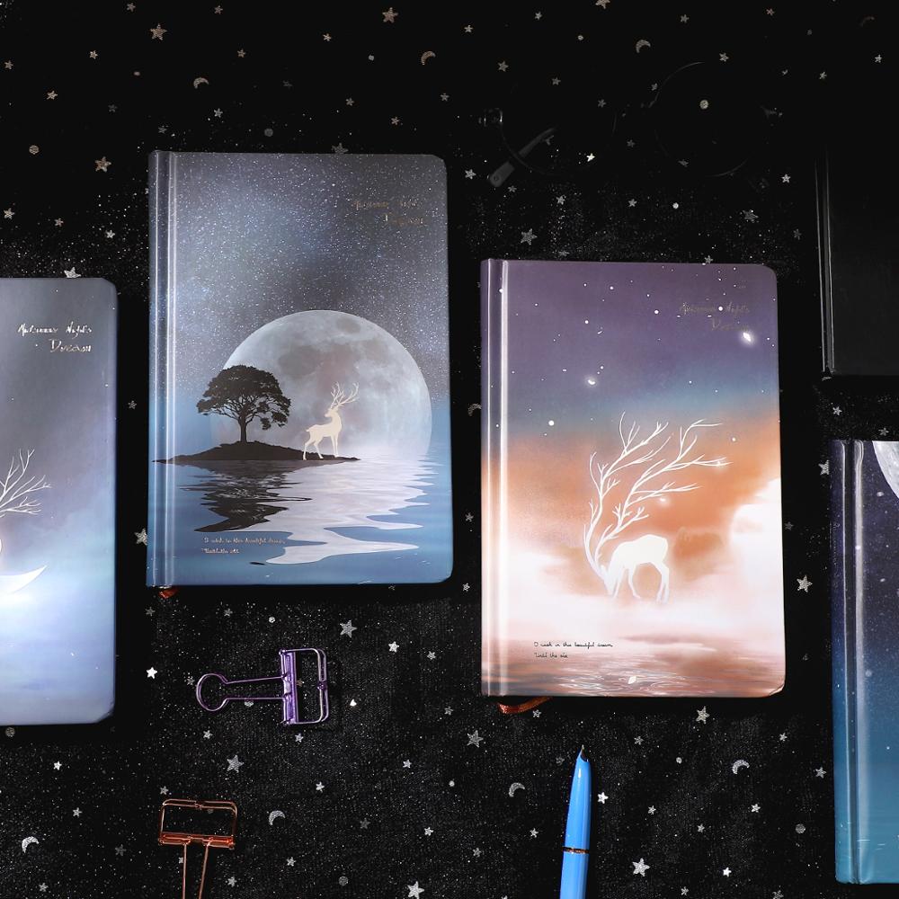 Luminous/Glow in the Dark Animal Moon Scenery Notepad - Various Designs