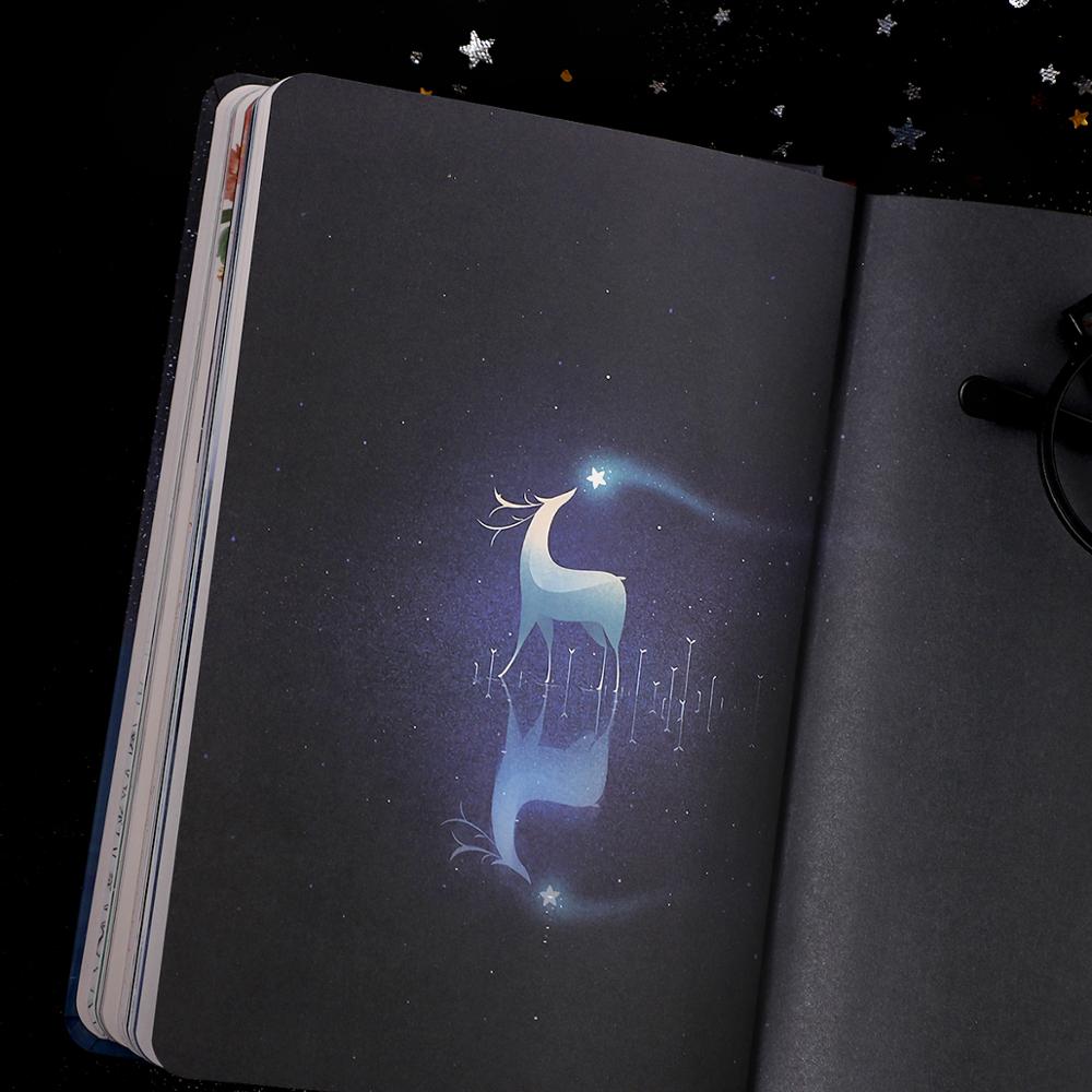 Luminous/Glow in the Dark Animal Moon Scenery Notepad - Various Designs