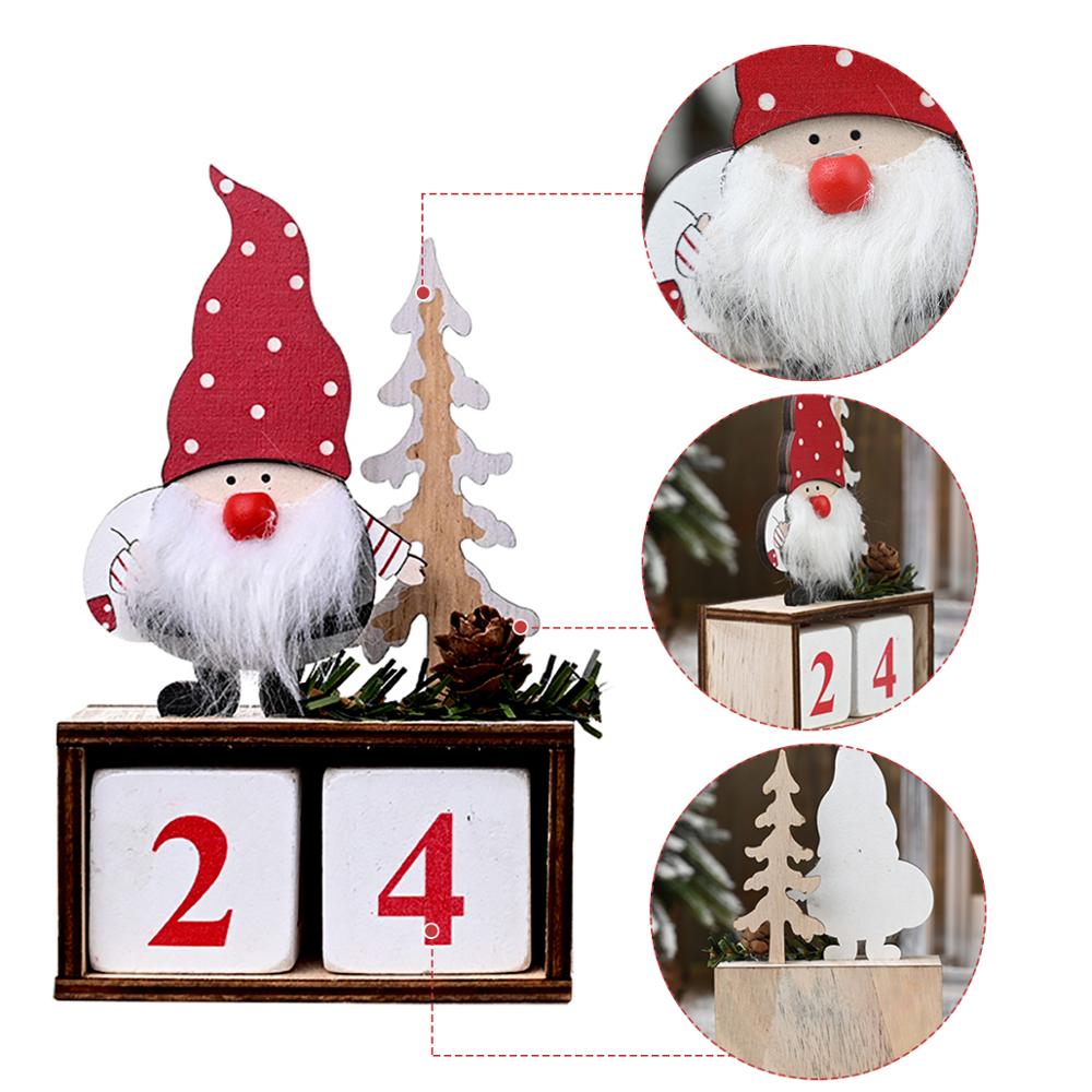 Christmas Day Block Calendar Ornament - Various Styles