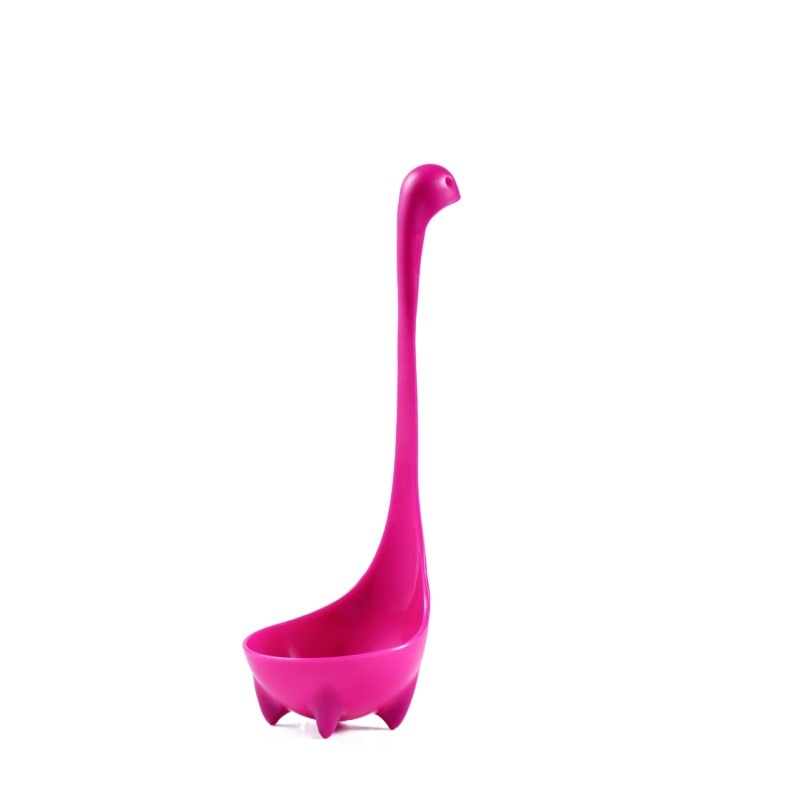 Lock Ness Monster Long Handle Cooking Soup Spoon - 3 Colour Options