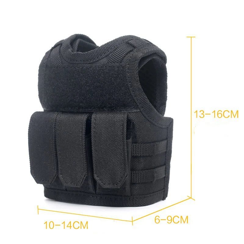 Bottle / Can Military Vest Holder - Various Colours