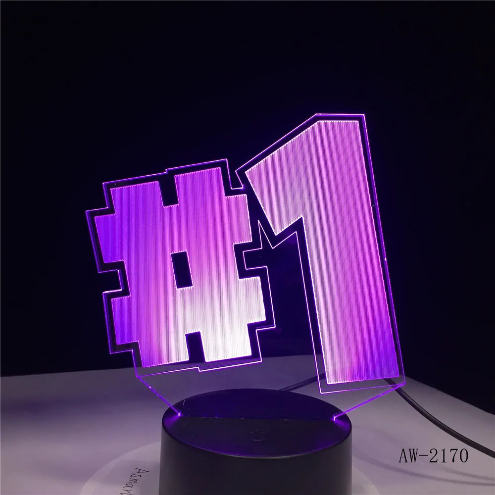 Fortnite Inspired - USB LED Victory Royale #1 Light