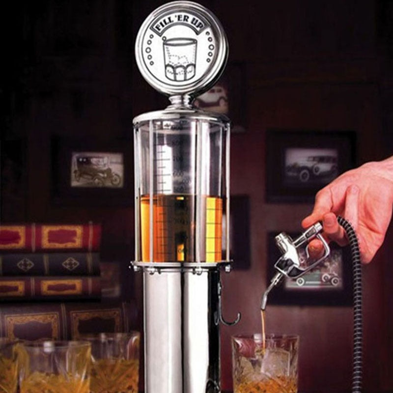 900ml Aluminum Beer Party Drinks Gas Pump Dispenser - Single or Double Pump