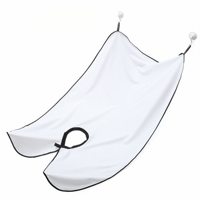 Men's Beard Shaving Apron - Black or White