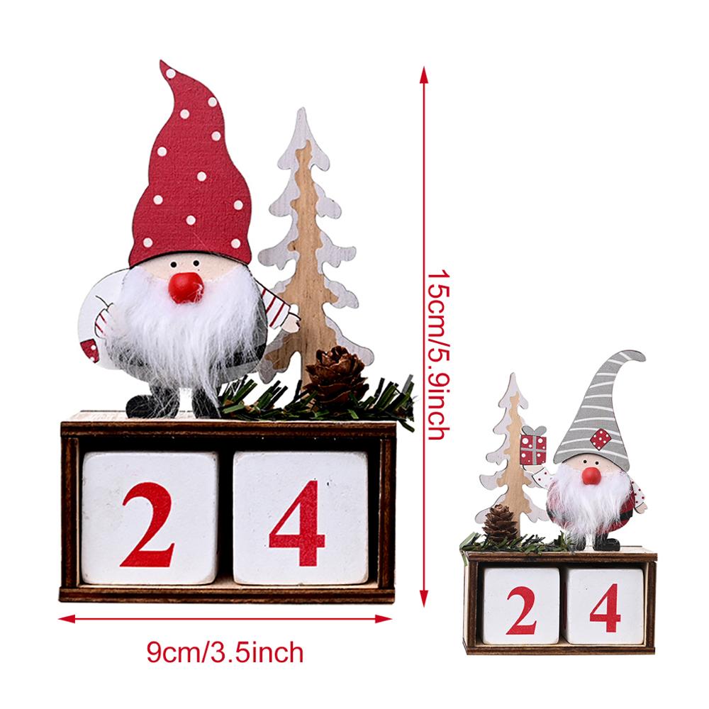 Christmas Day Block Calendar Ornament - Various Styles