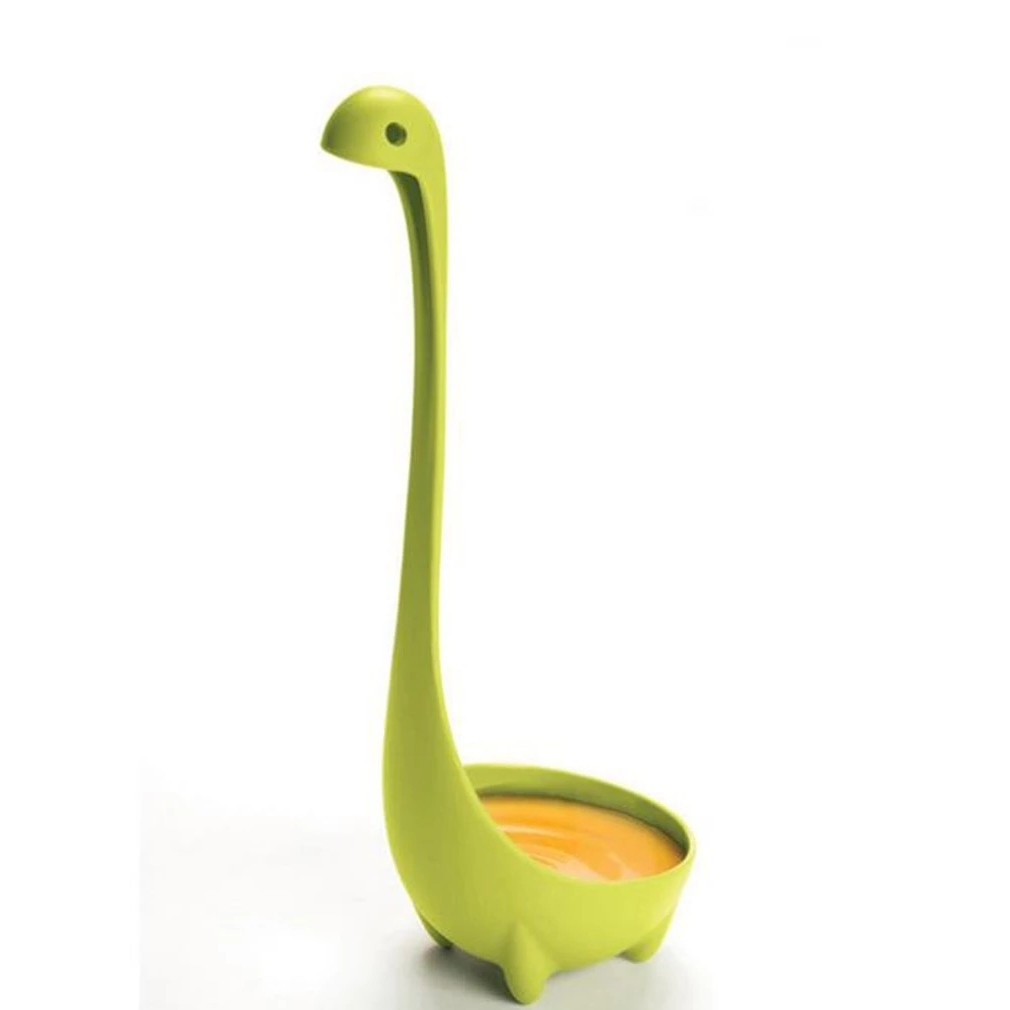 Lock Ness Monster Long Handle Cooking Soup Spoon - 3 Colour Options