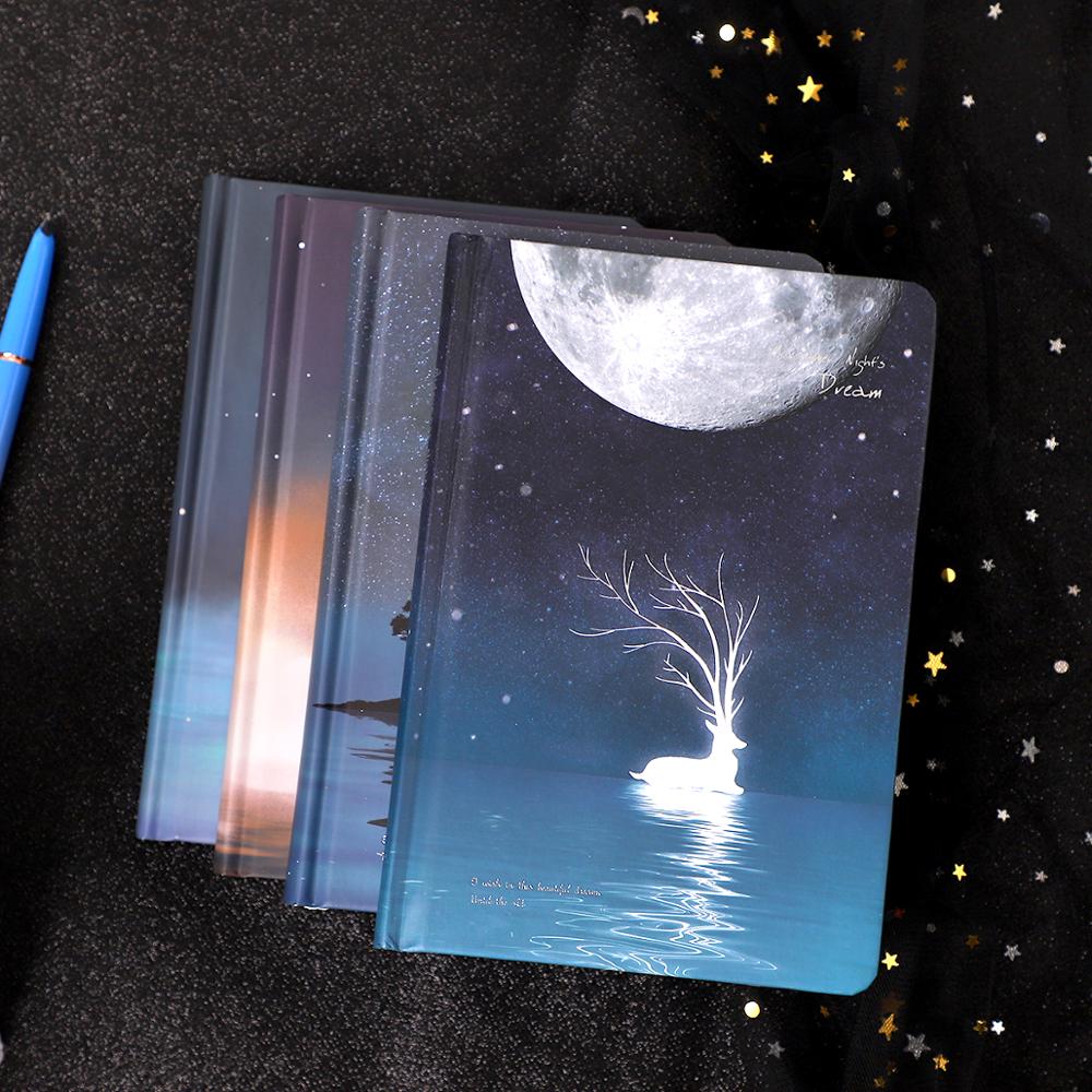 Luminous/Glow in the Dark Animal Moon Scenery Notepad - Various Designs