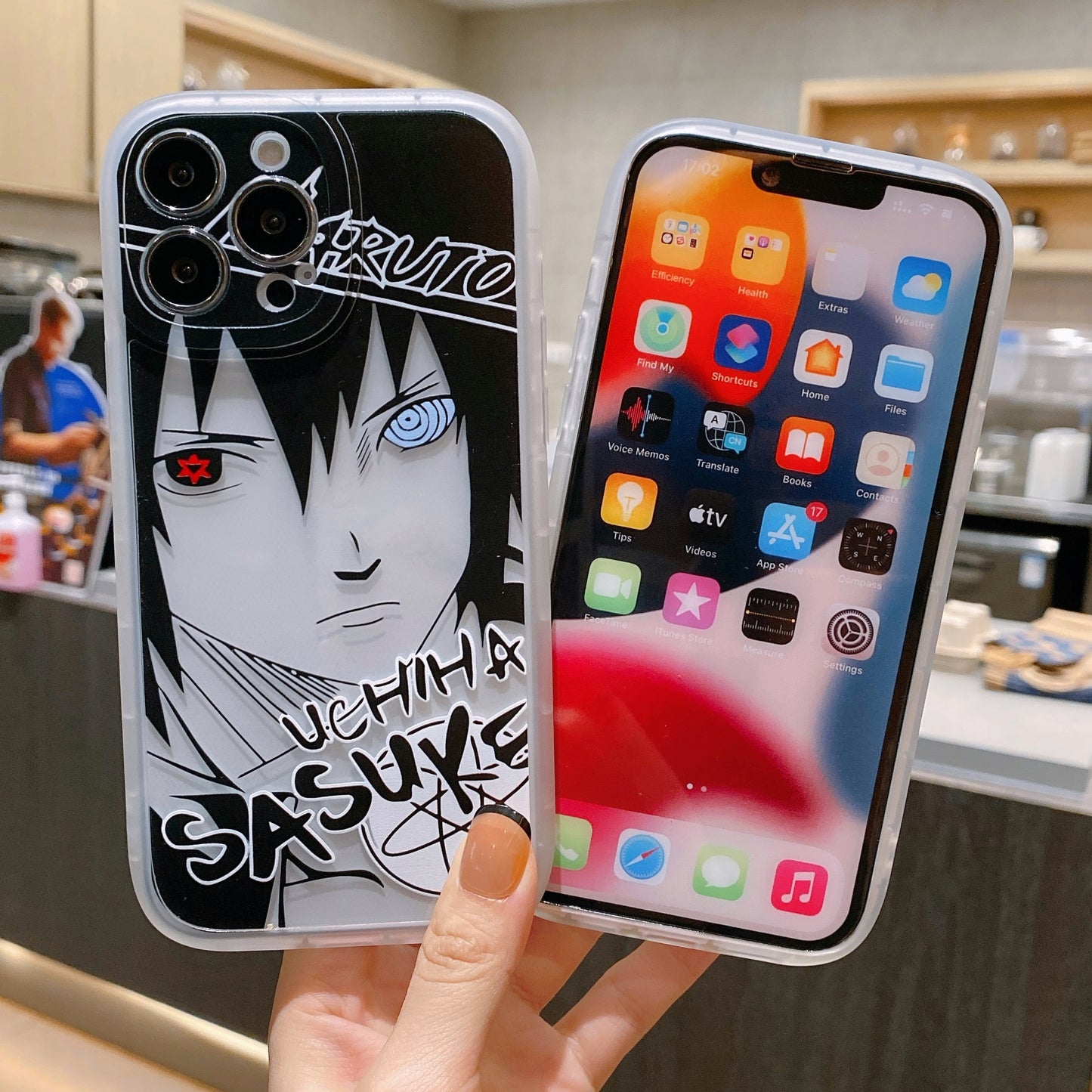 Naruto Anime Silicone Phone Case for iPhone - Various Designs and Sizes