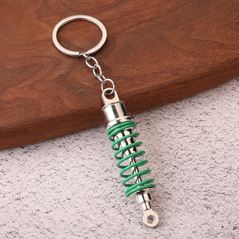 Metal Car Enthusiast Car Part Key Chains - Various Designs