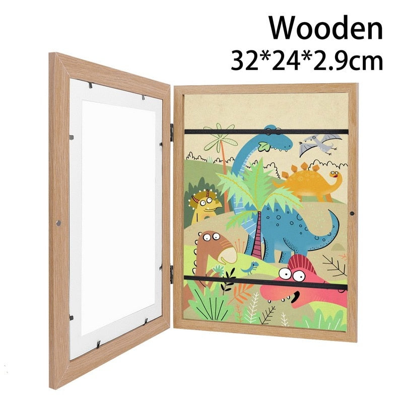 Interchangeable Picture Frame for Children's Drawings - Various Colours & Sizes