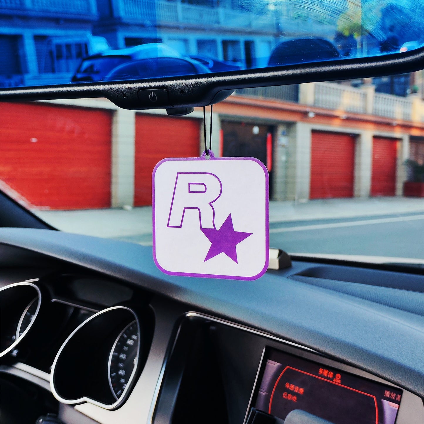 GTA Rockstar In-Car fragrance pendant Air Freshener - Various Colours