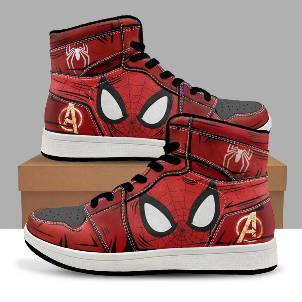 Avengers Themed Printed Shoes Sneakers - Various Hero Designs & Sizes