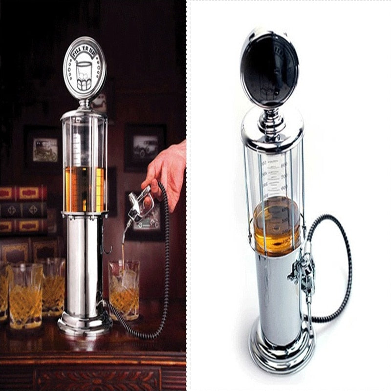 900ml Aluminum Beer Party Drinks Gas Pump Dispenser - Single or Double Pump