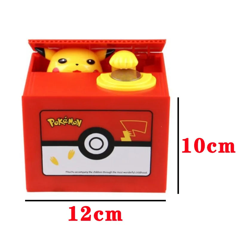 Pokemon Inspired Pikachu Piggy Bank