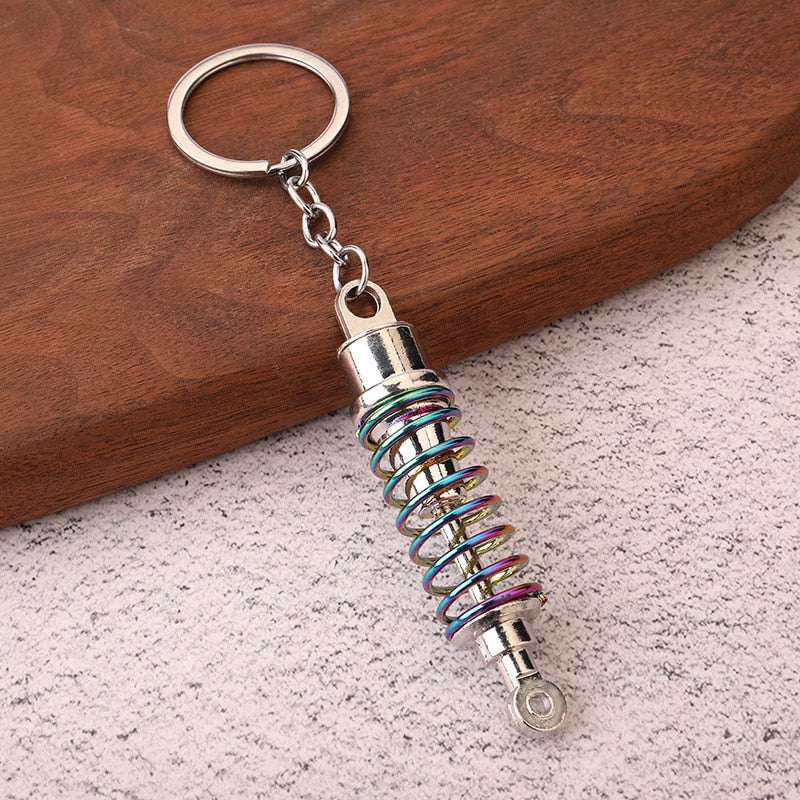 Metal Car Enthusiast Car Part Key Chains - Various Designs