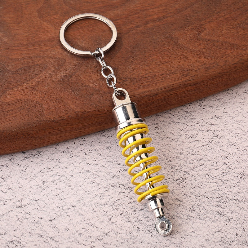 Metal Car Enthusiast Car Part Key Chains - Various Designs