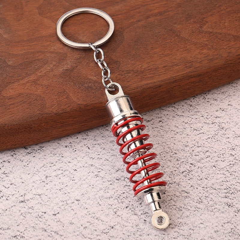 Metal Car Enthusiast Car Part Key Chains - Various Designs