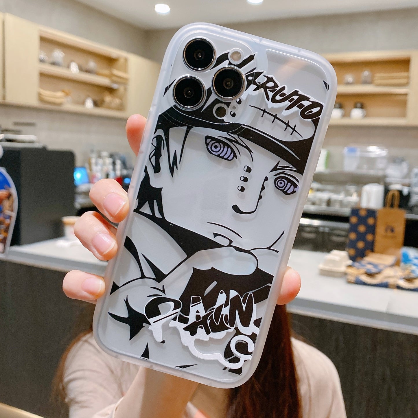 Naruto Anime Silicone Phone Case for iPhone - Various Designs and Sizes