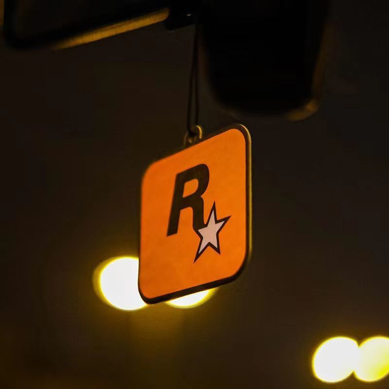 GTA Rockstar In-Car fragrance pendant Air Freshener - Various Colours