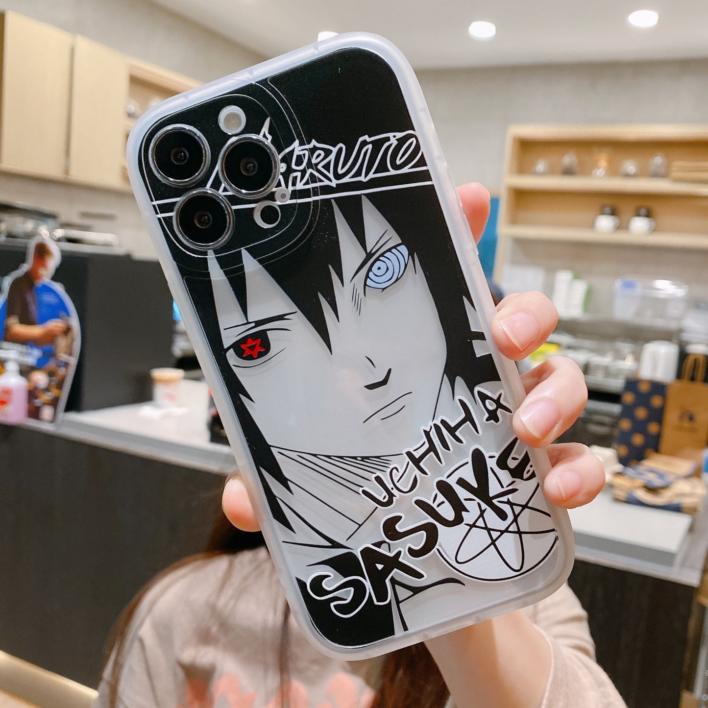 Naruto Anime Silicone Phone Case for iPhone - Various Designs and Sizes