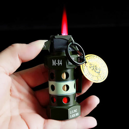 Grenade / Flashbang Design Metal Lighter