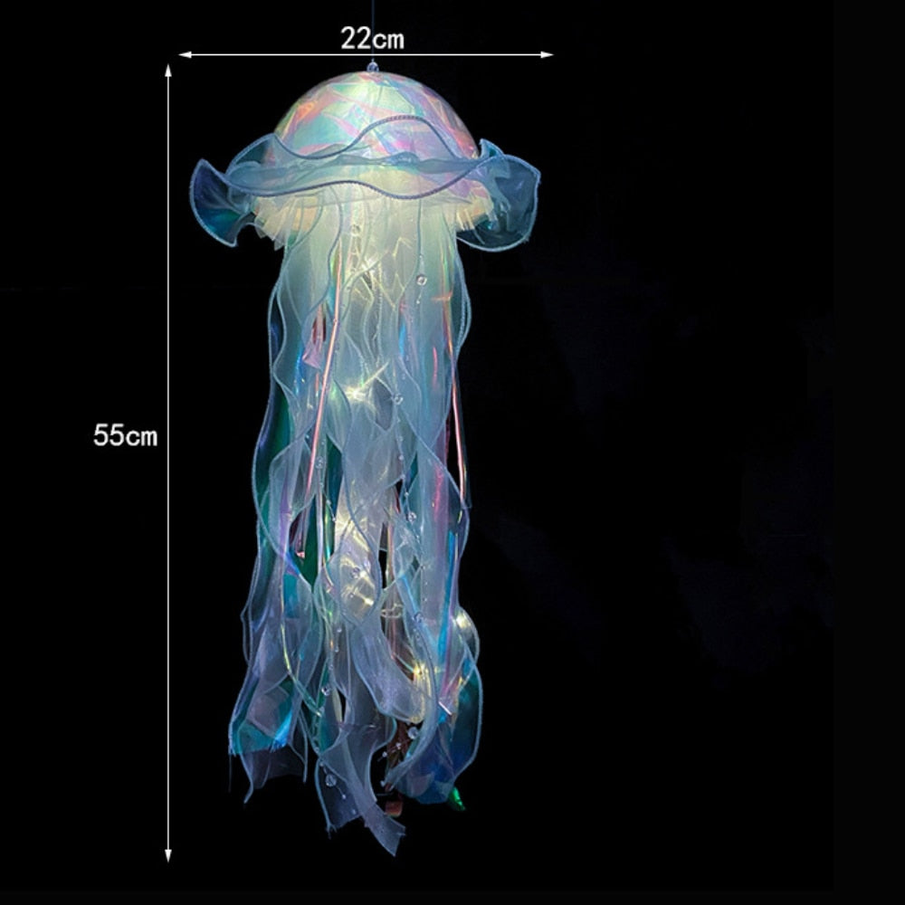 Hanging Jellyfish LED Decoration Light - Various Colours