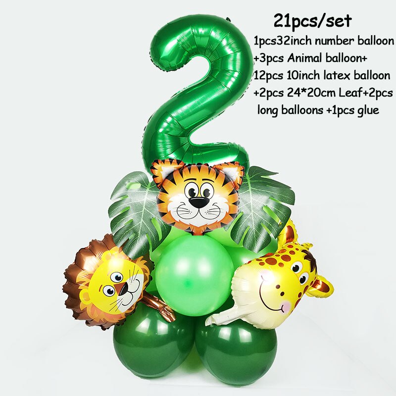 Ages 1 to 5 Childrens Animal Zoo Party Decorations - Various Theme Items