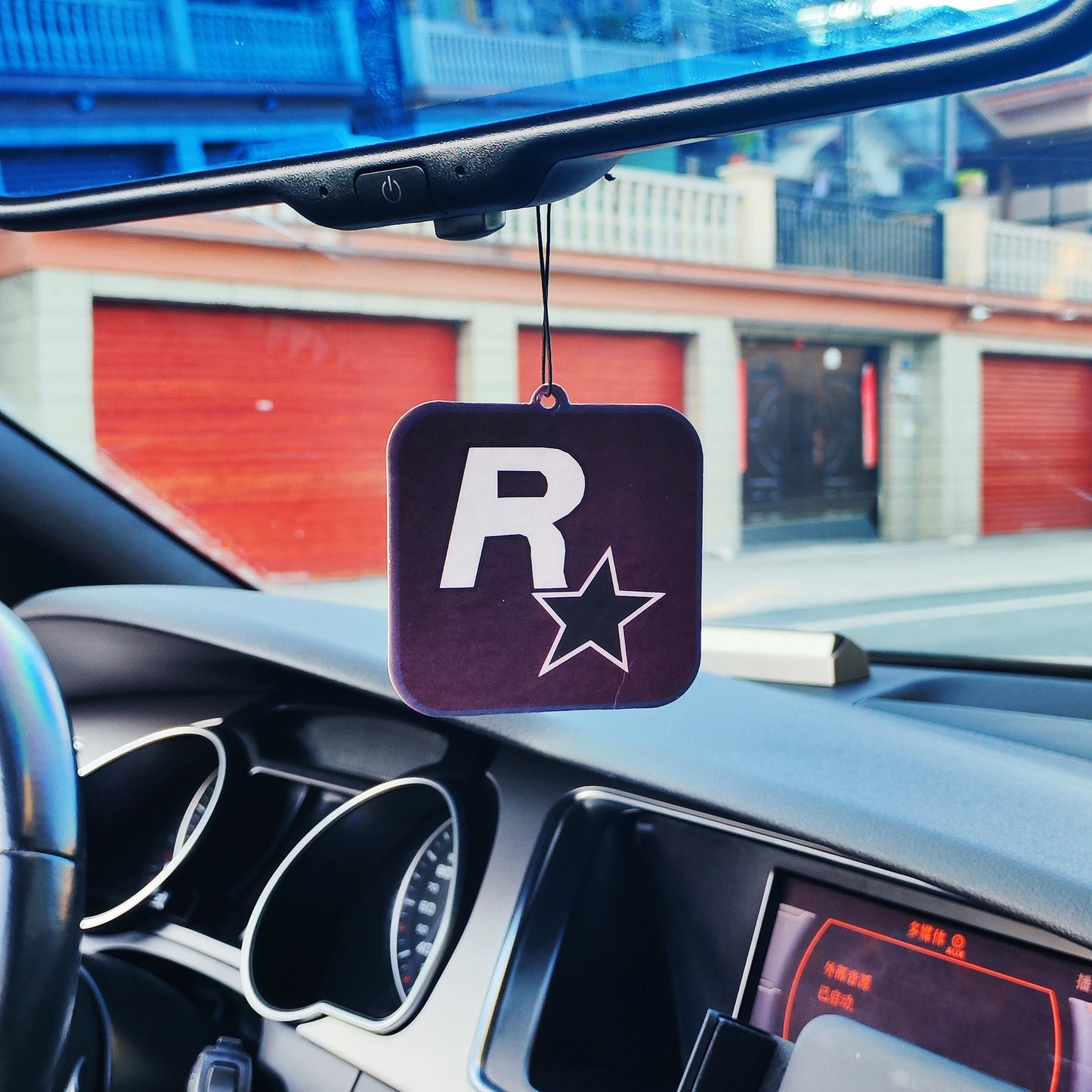 GTA Rockstar In-Car fragrance pendant Air Freshener - Various Colours