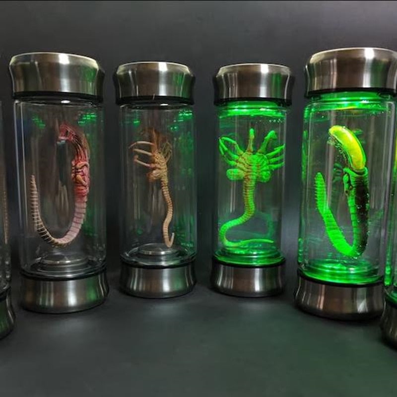 Alien Movie Xenomorph Glass Specimen Jar Prop - 2 Styles