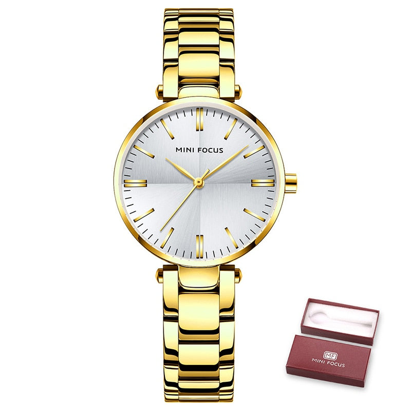 Minimalist Style Waterproof Women's Watch - Variety of Colours