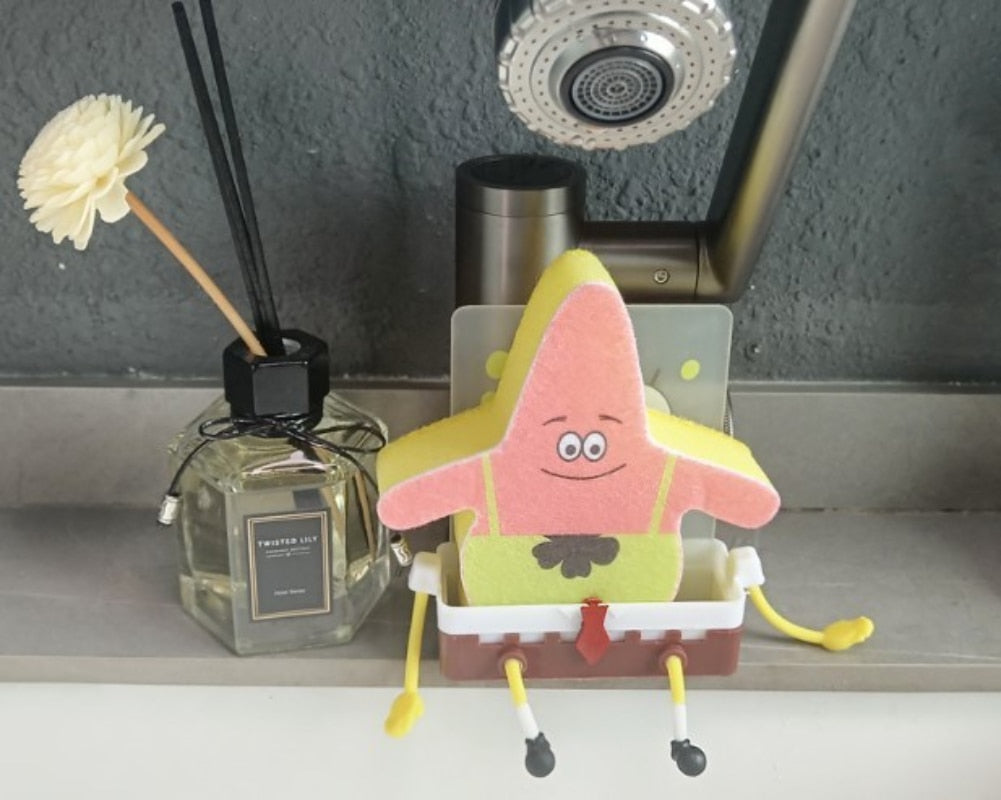 SpongeBob SquarePants Kitchen Sponge & Holder