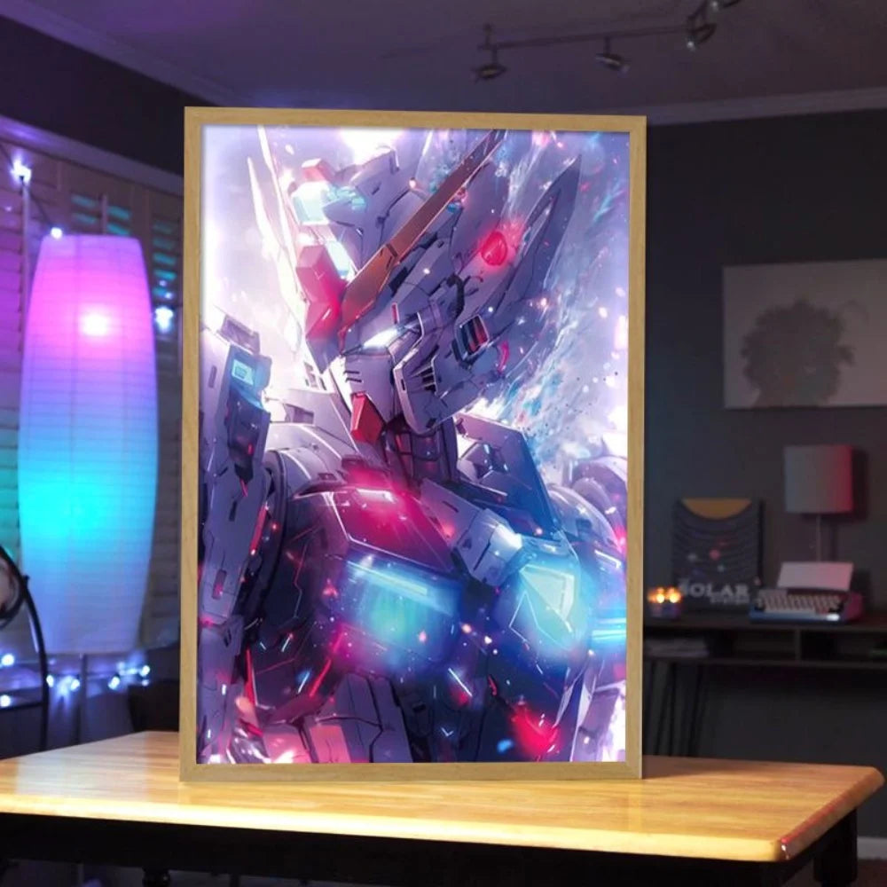 LED Transformers Light Painting Artwork Photo Frame - Various Designs