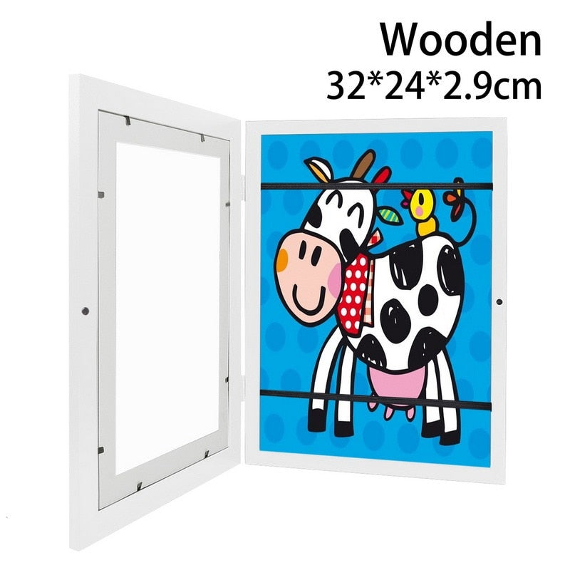 Interchangeable Picture Frame for Children's Drawings - Various Colours & Sizes