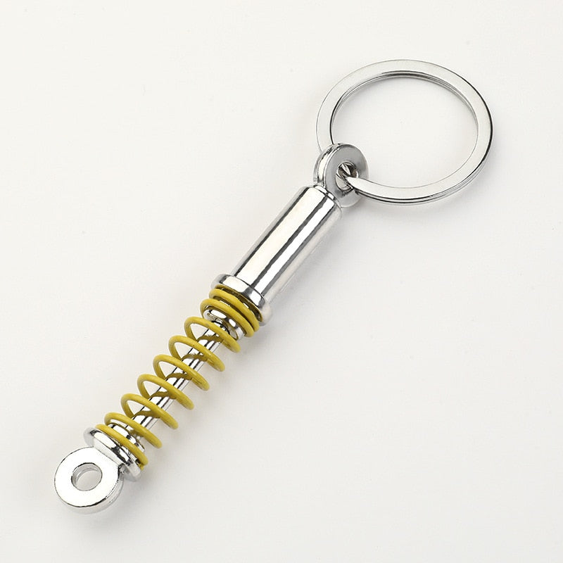 Metal Car Enthusiast Car Part Key Chains - Various Designs