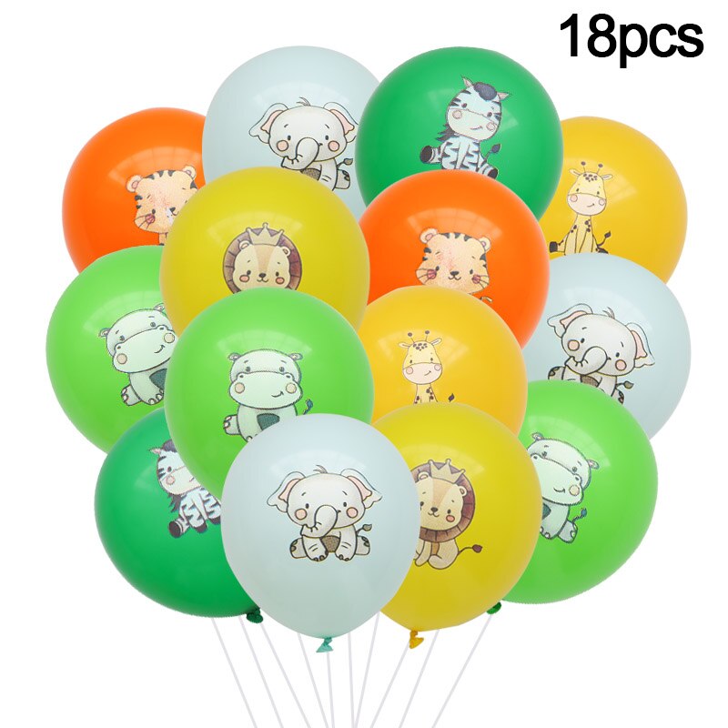 Ages 1 to 5 Childrens Animal Zoo Party Decorations - Various Theme Items