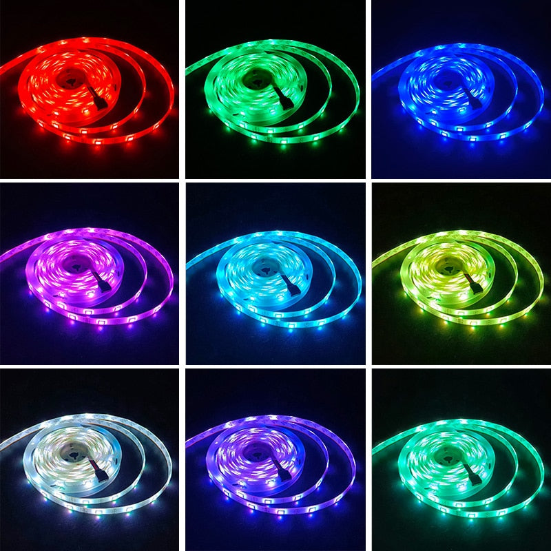 USB Led Strip Lights - Bluetooth APP Control - 0.3 to 30m