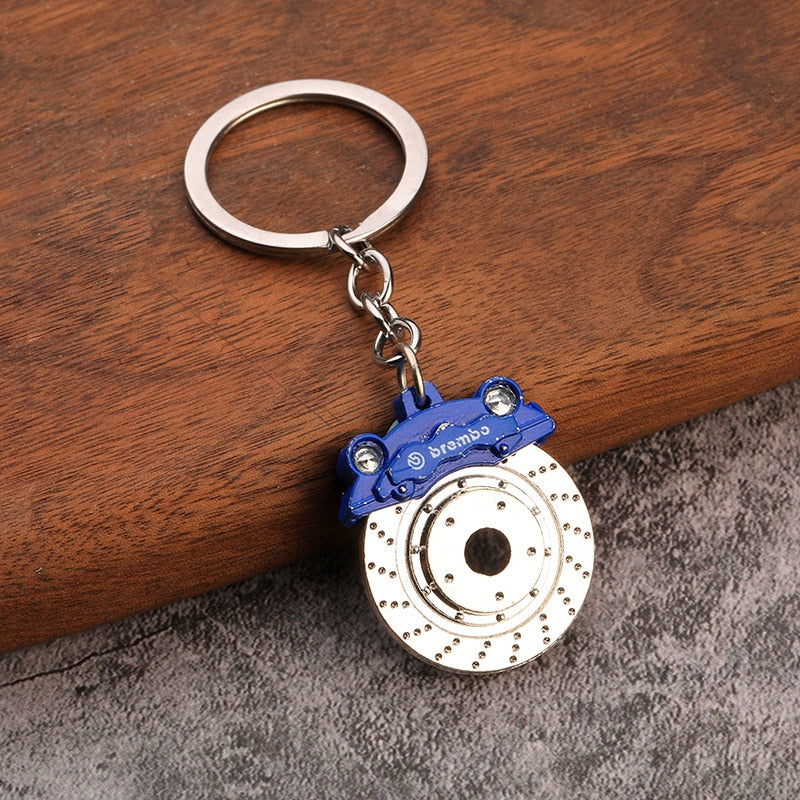 Metal Car Enthusiast Car Part Key Chains - Various Designs