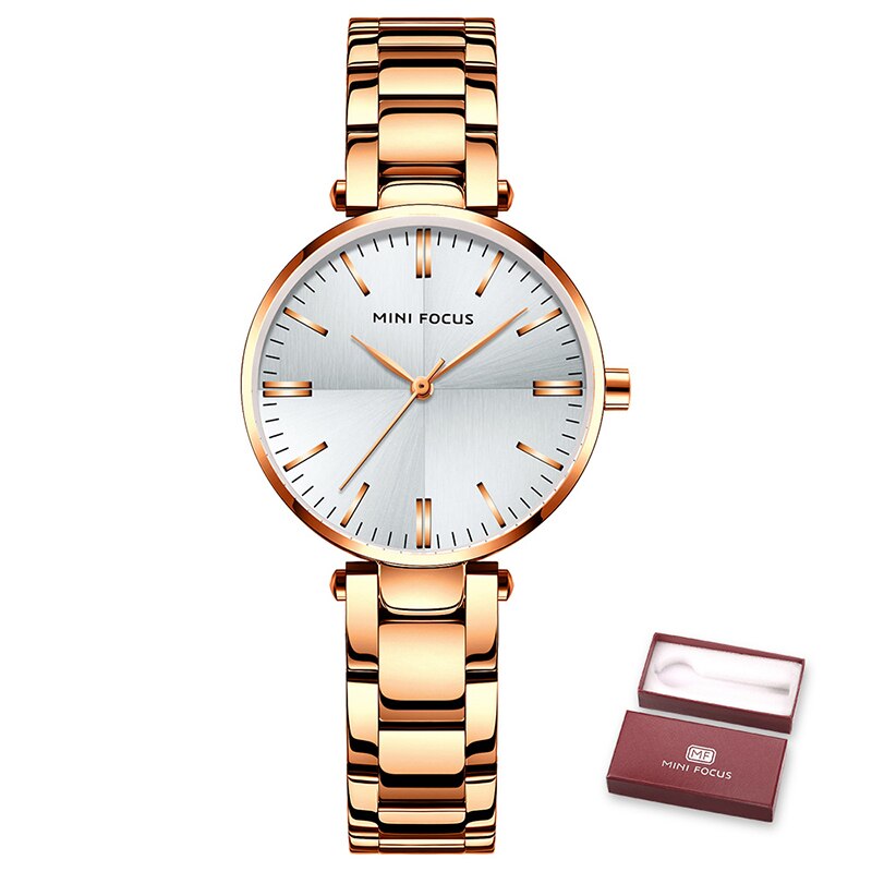 Minimalist Style Waterproof Women's Watch - Variety of Colours